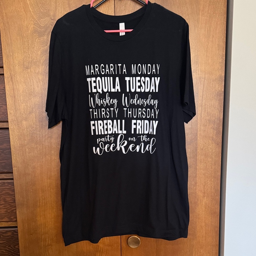 Black Graphic Tee